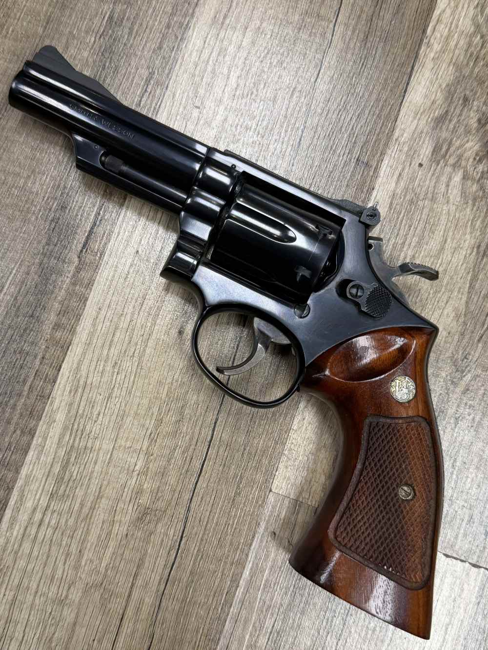 NICE VINTAGE S&W SMITH & WESSON 19-3 .357 MAG REVOLVER TARGET HAMMER & TRIG-img-6