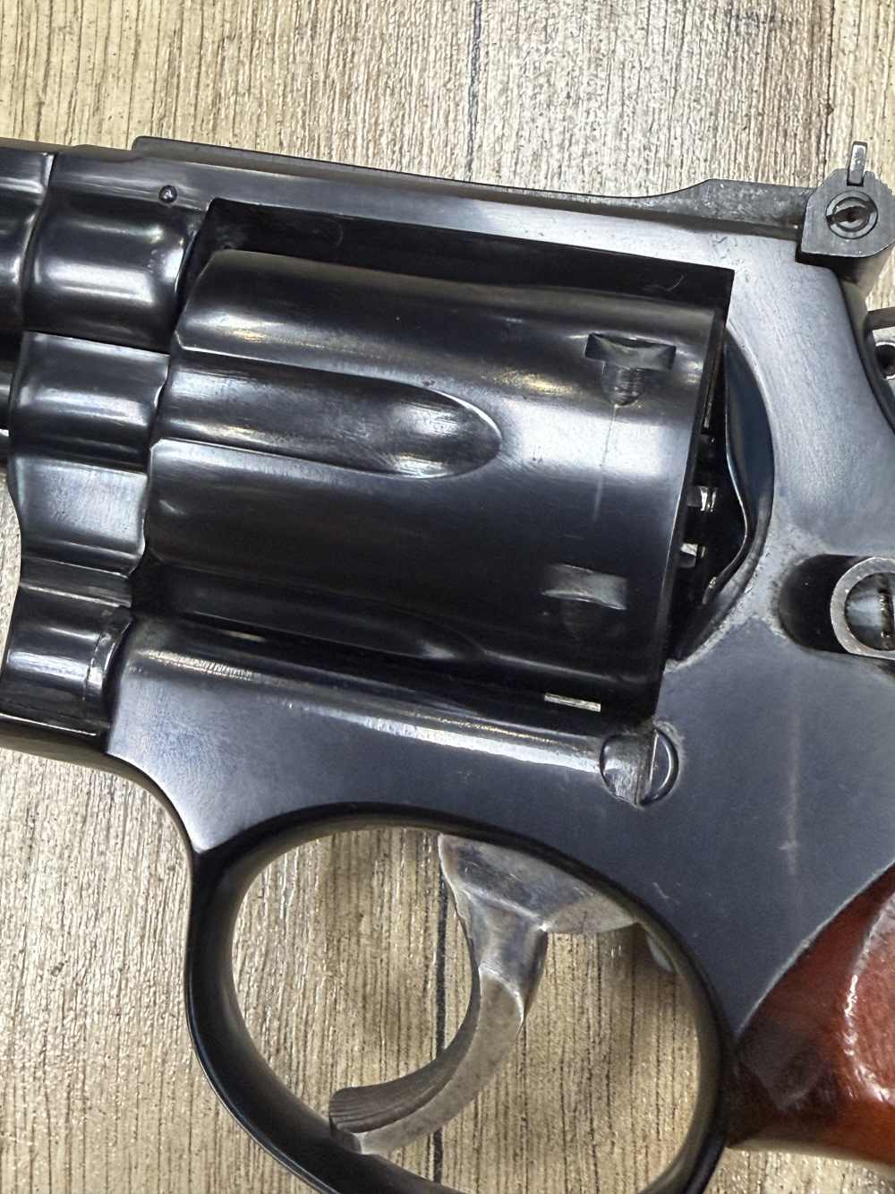 NICE VINTAGE S&W SMITH & WESSON 19-3 .357 MAG REVOLVER TARGET HAMMER & TRIG-img-9