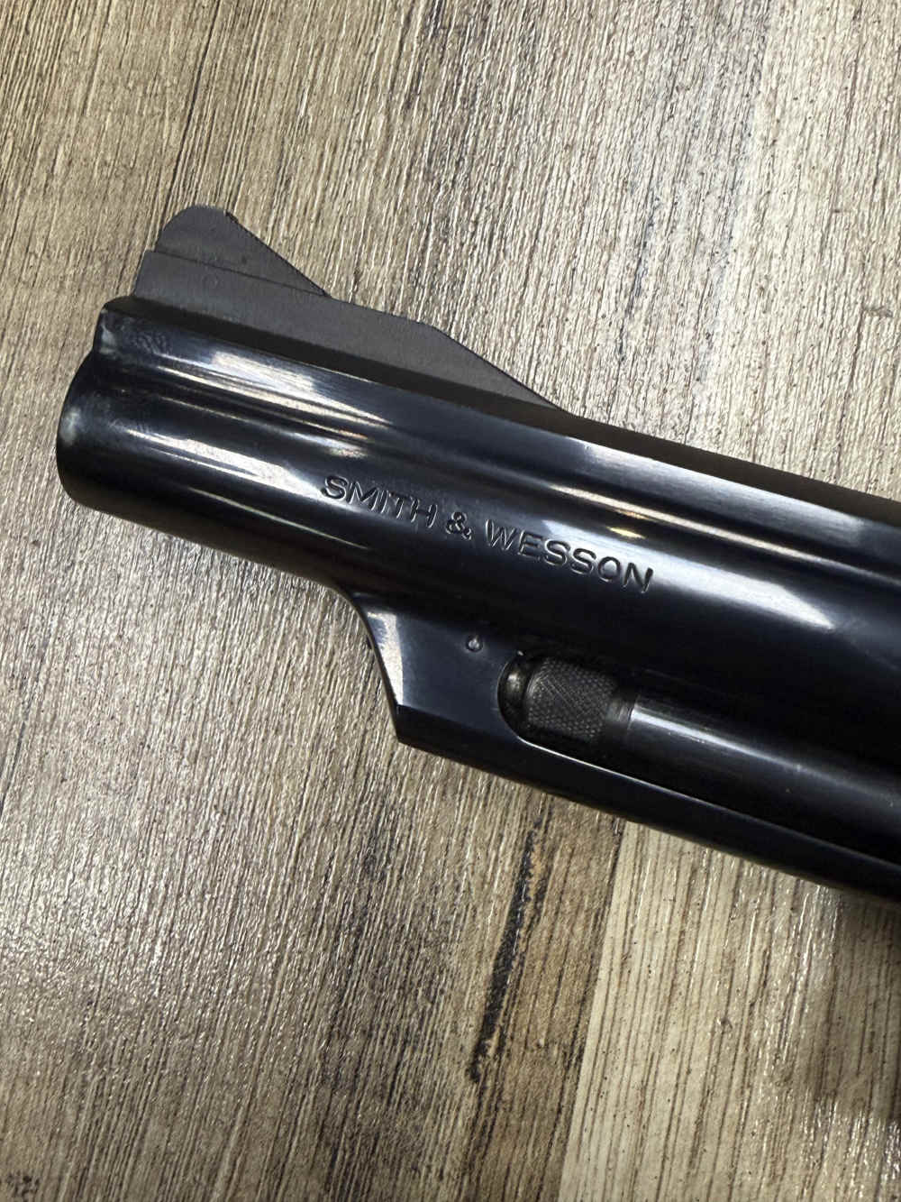 NICE VINTAGE S&W SMITH & WESSON 19-3 .357 MAG REVOLVER TARGET HAMMER & TRIG-img-11