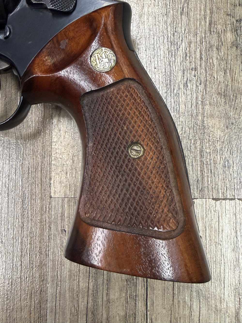 NICE VINTAGE S&W SMITH & WESSON 19-3 .357 MAG REVOLVER TARGET HAMMER & TRIG-img-7