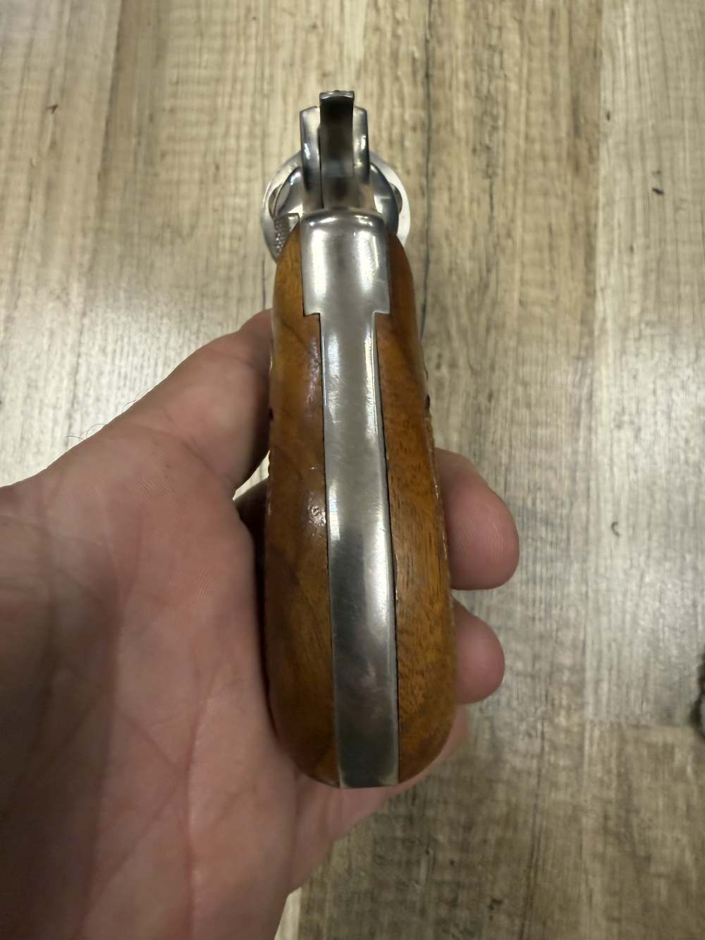 VINTAGE S&W 36-1 NICKEL 3" REVOLVER SMITH AND WESSON 1981 NR! NICE!-img-10