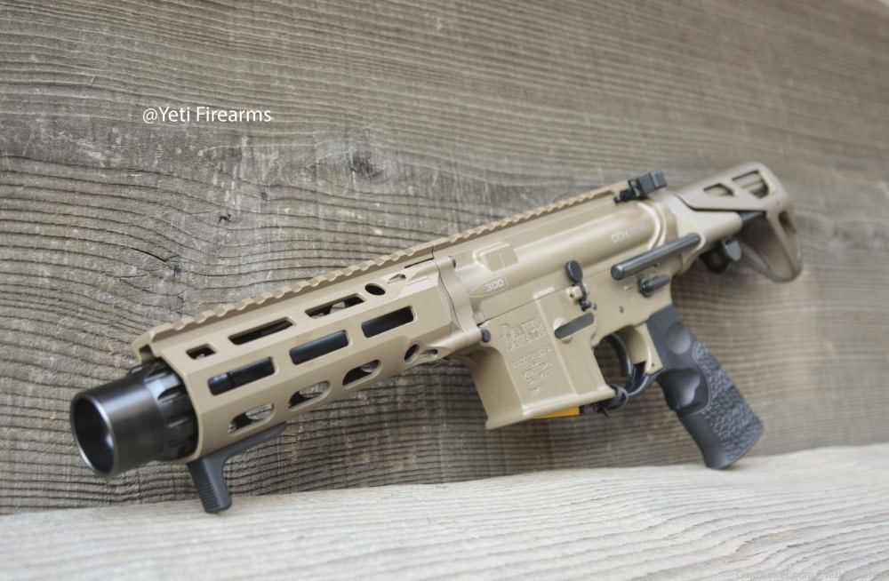 Daniel Defense DDM4 PDW SBR 300 Blackout FDE Finish No CC Fee SBR NFA -img-2