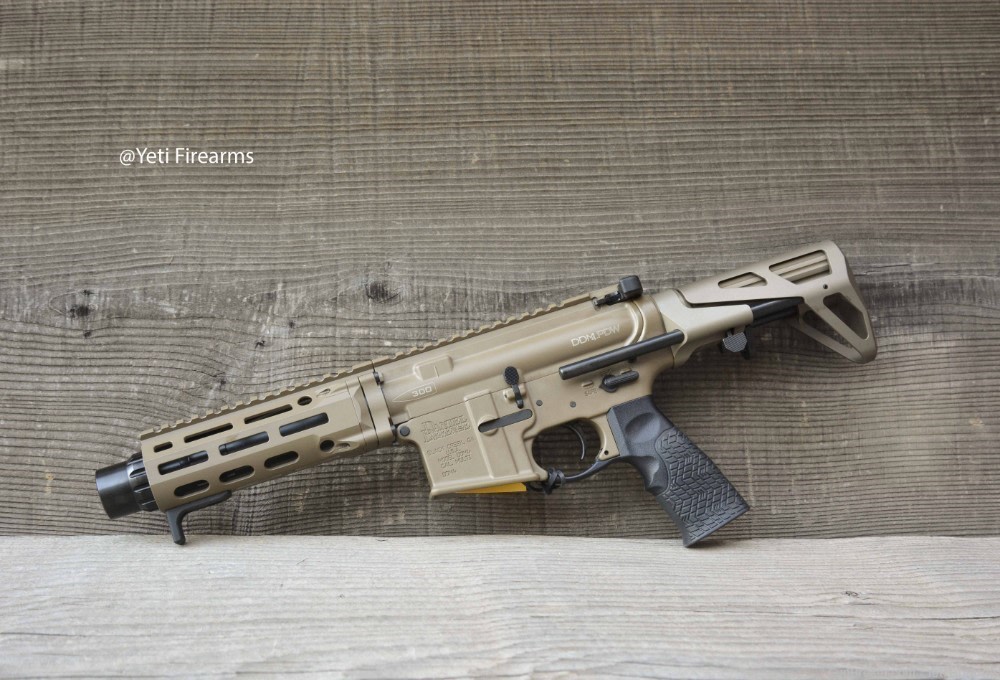 Daniel Defense DDM4 PDW SBR 300 Blackout FDE Finish No CC Fee SBR NFA -img-4