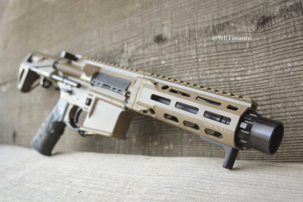Daniel Defense DDM4 PDW SBR 300 Blackout FDE Finish No CC Fee SBR NFA -img-1