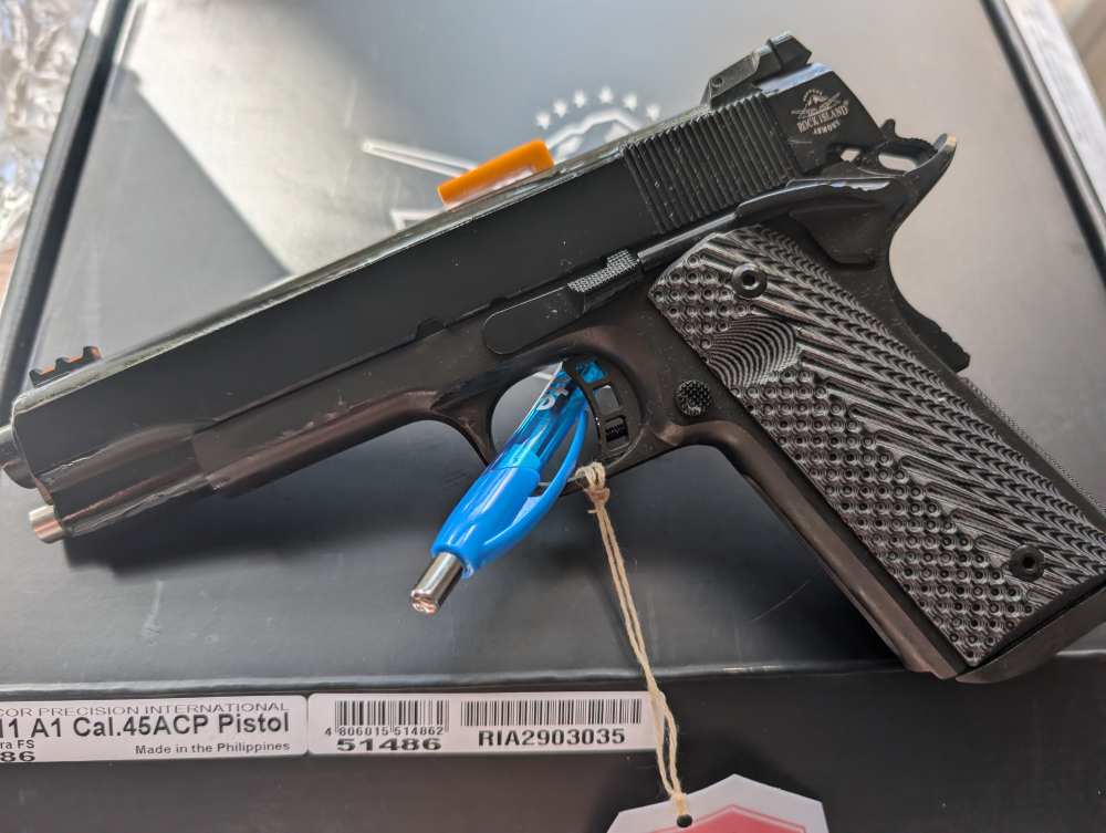 ROCK ISLAND ARMORY M1911-A1 FS TAC2 45ACP SEMI-AUTO LAYAWAYOK NIB-img-1