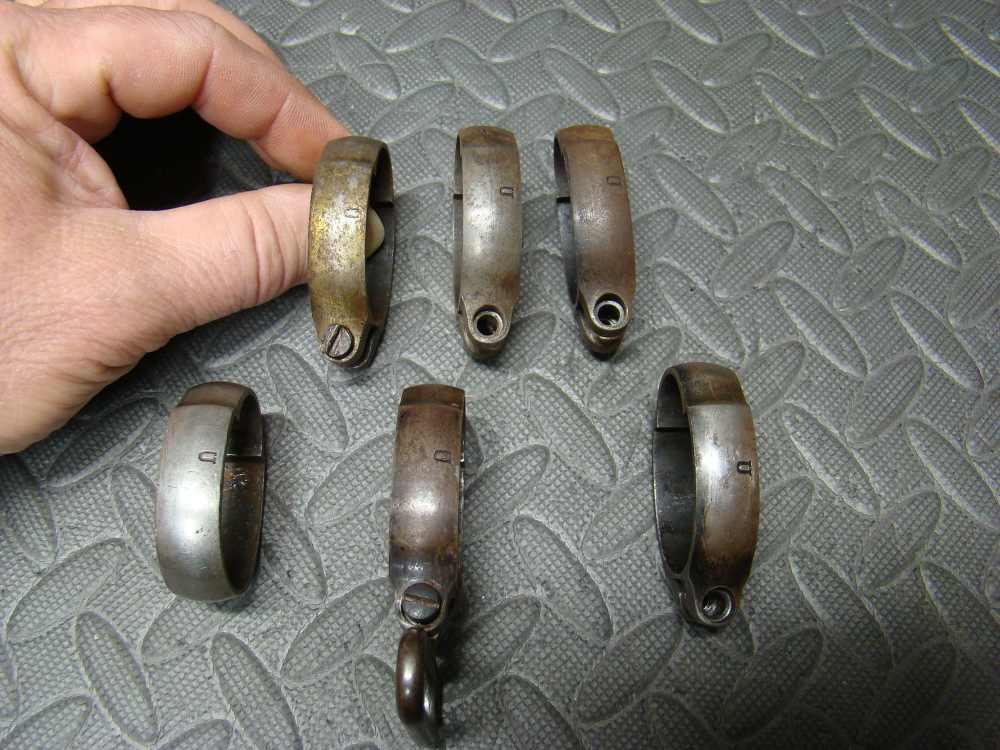 Krag barrel bands lot of six-img-1