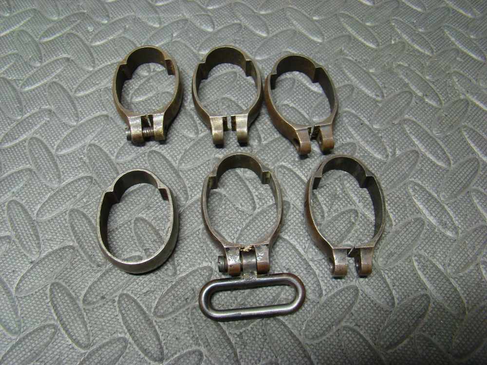 Krag barrel bands lot of six-img-0