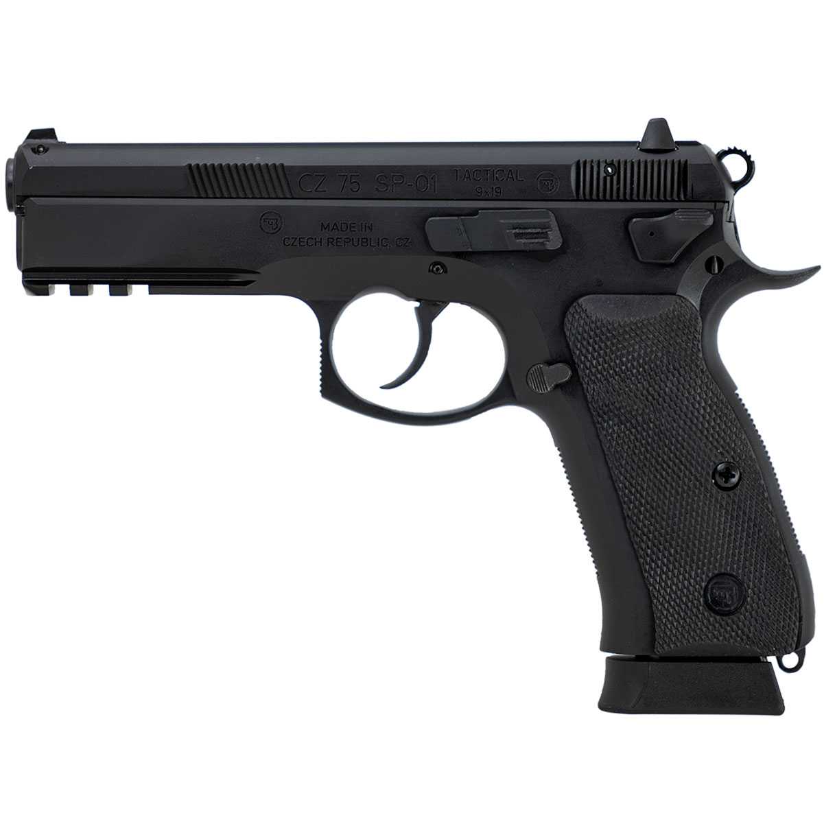 CZ 75 Sp-01 Tactical 9mm 4.6in 19rd DA/SA Pistol (89353)-img-2