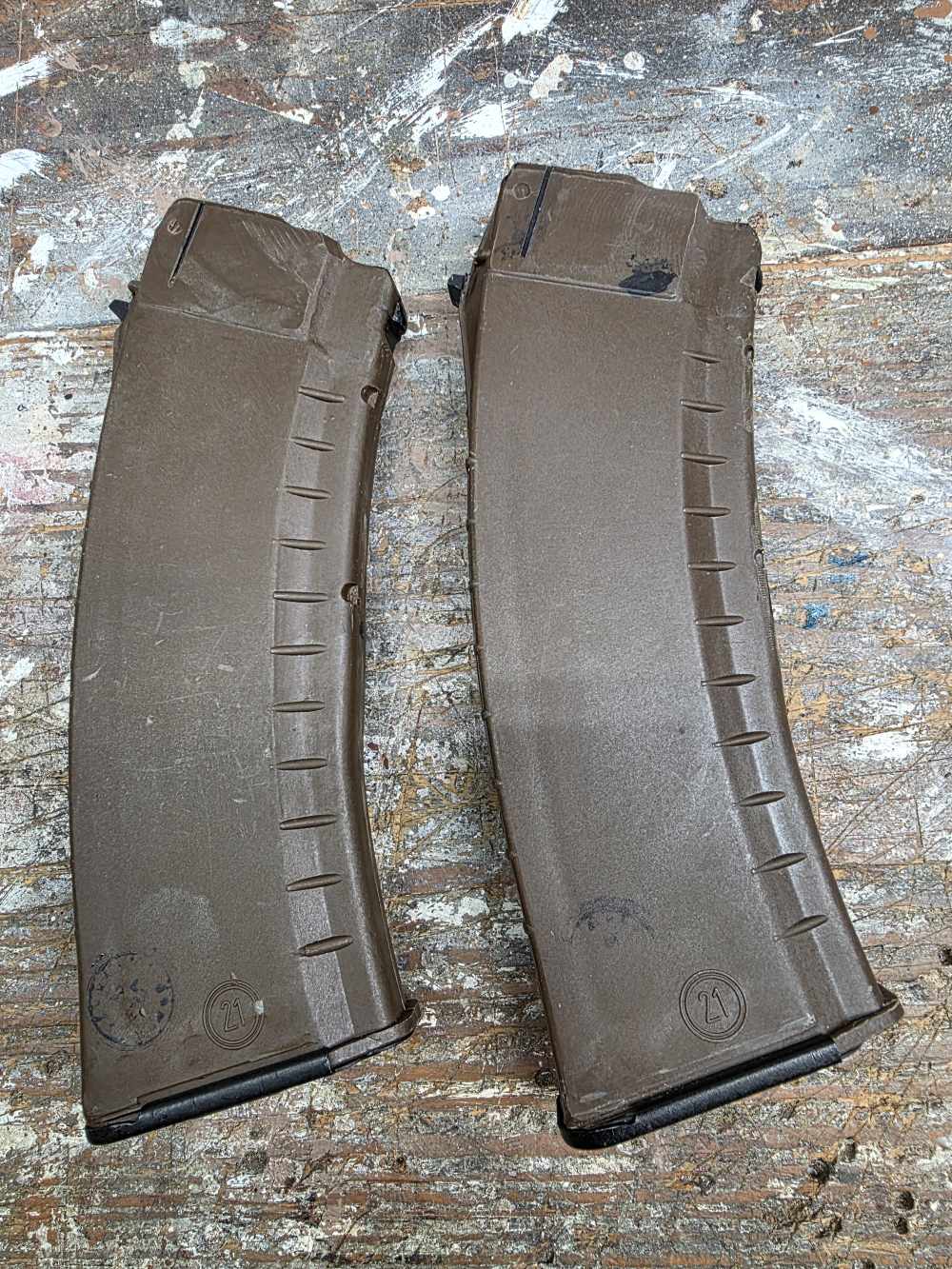 Bulgarian Military Arsenal Brown AK-74 Circle 21 Magazine 4 Pack -img-4