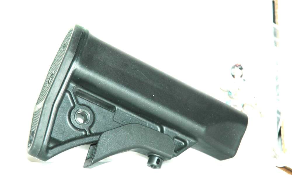 LWRCI Compact Adjustable Collapsible AR15 M4 Stock 200-0124A01 Black NEW   -img-0