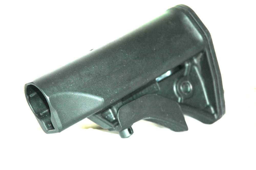 LWRCI Compact Adjustable Collapsible AR15 M4 Stock 200-0124A01 Black NEW   -img-1