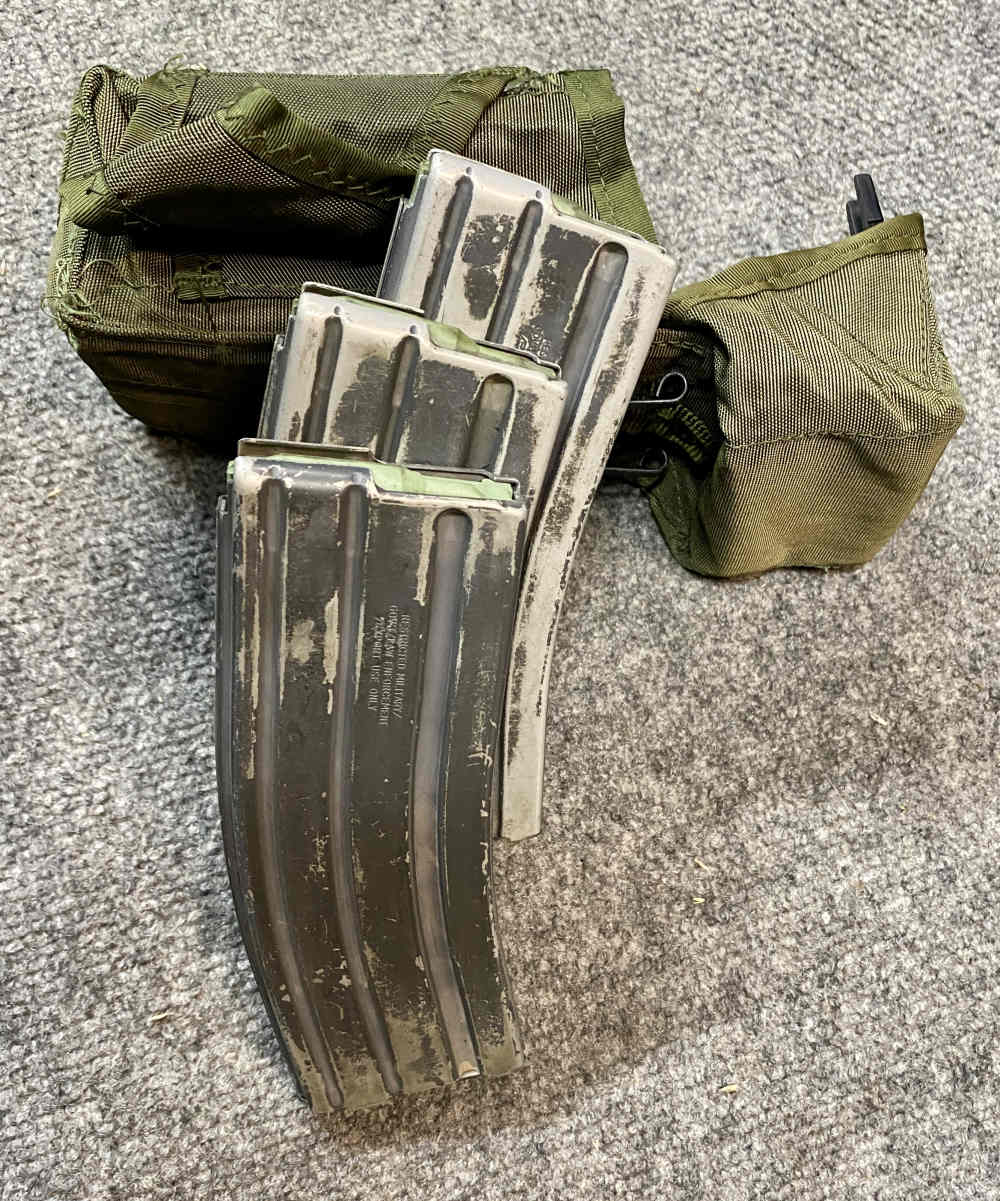 AR-15 ArmaLite Eagle Arms M-15 M4 Carbine 5.56 EO Tech carry handle mags-img-33