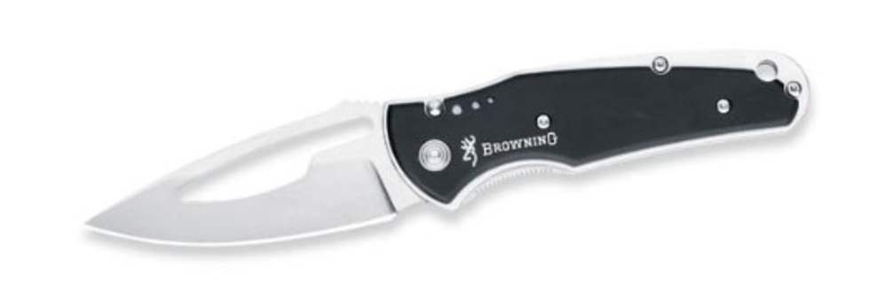Browning 371 Black Illusion Folder Liner Lock 3" Blade #393-img-0