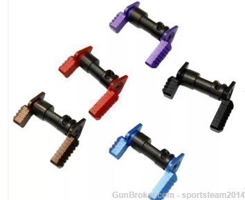 AR15/308 AMBIDEXTROUS SAFETY SELECTOR SWITCH, STEEL AND ALUMINUM - FDE/TAN-img-1
