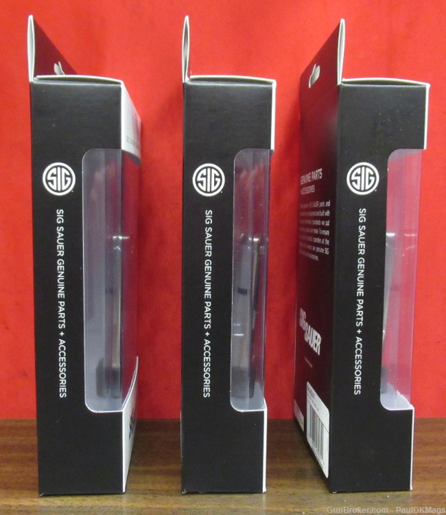 3 Sig Sauer 9mm 7rd P938 Stainless Magazines NEW mags-img-4