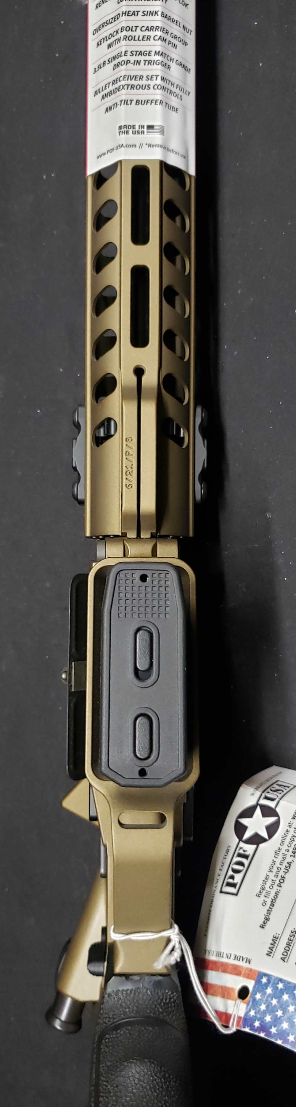 POF USA P15 Renegade+ 5.56 16.5in burnt bronze finish barrel CA LEGAL 01169-img-17
