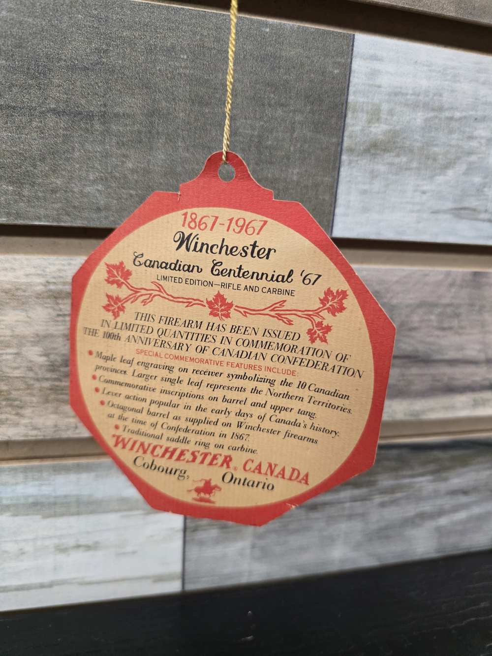  Winchester Model 94 Canadian Centennial ’67 Commemorative Rifle – .30-30-img-4
