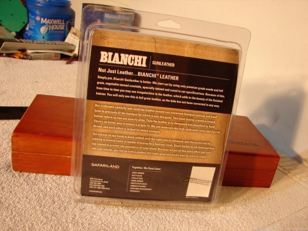 S&W M&P 40C OR 9C HOLSTER BY BIANCHI RIGHT HAND MODEL 58 WITH BOX-img-2