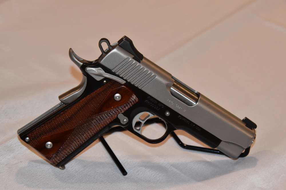 Kimber Pro CDP II .45 ACP, 4", Night Sights, Stainless Slide, 7+1-img-1