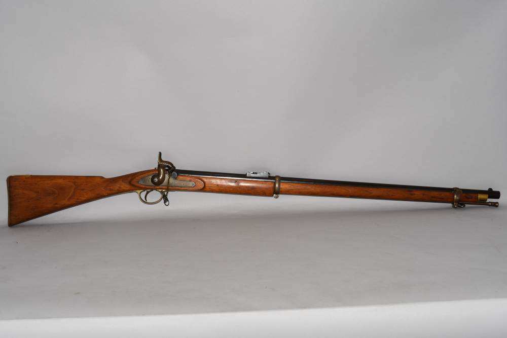 British Enfield 1856/58 Pattern Bar On Band 577 Cal Percussion Rifle 1961-img-0
