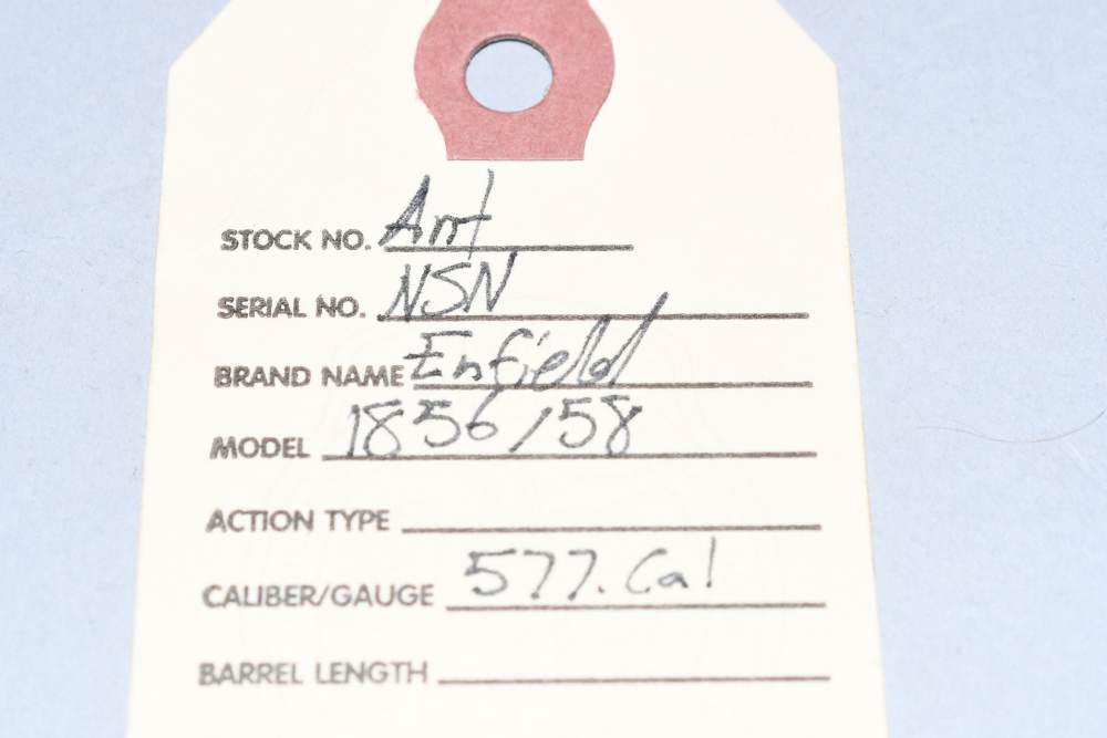 British Enfield 1856/58 Pattern Bar On Band 577 Cal Percussion Rifle 1961-img-1
