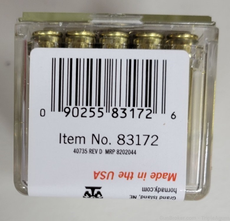 Hornady 17HMR 20gr XTP lot of 100rds 83172-img-3