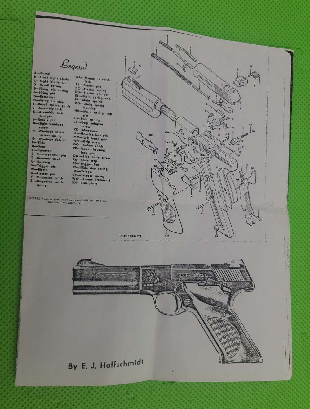 COLT WOODSMAN * MATCH TARGET * 3RD SERIES 22 LR BORN 1975 IN ORIGINAL BOX -img-7