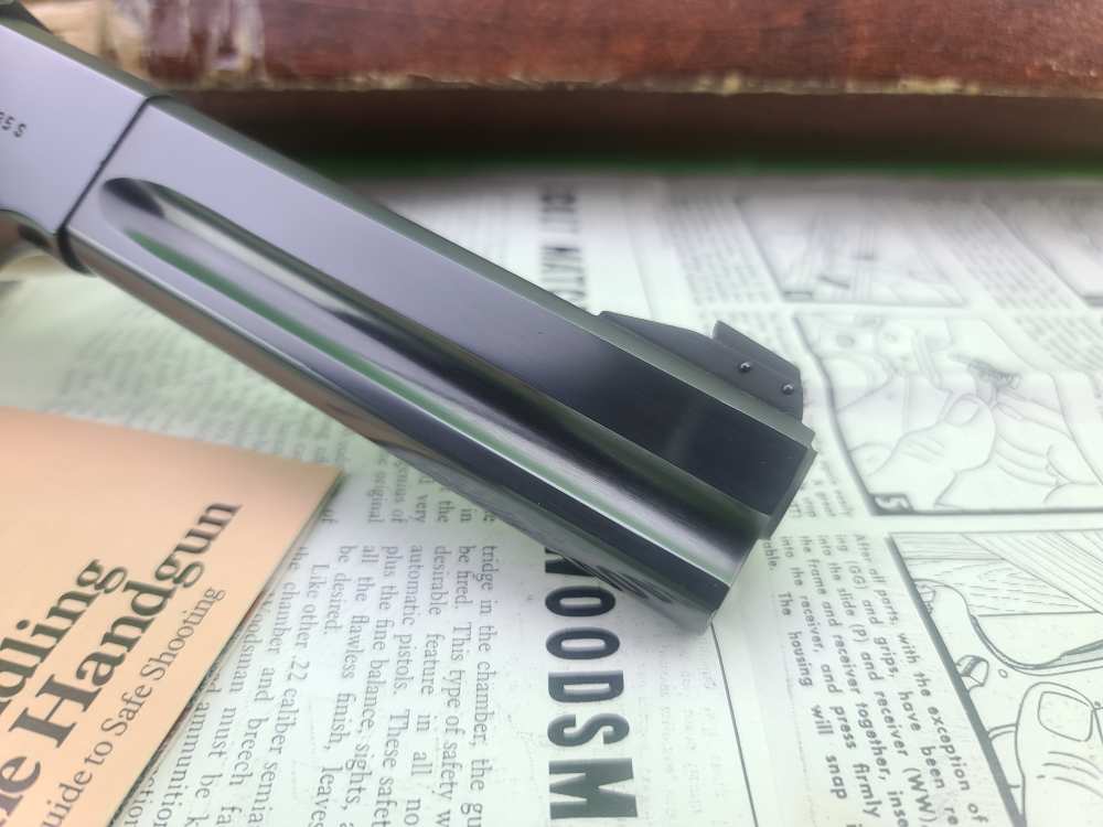 COLT WOODSMAN * MATCH TARGET * 3RD SERIES 22 LR BORN 1975 IN ORIGINAL BOX -img-10