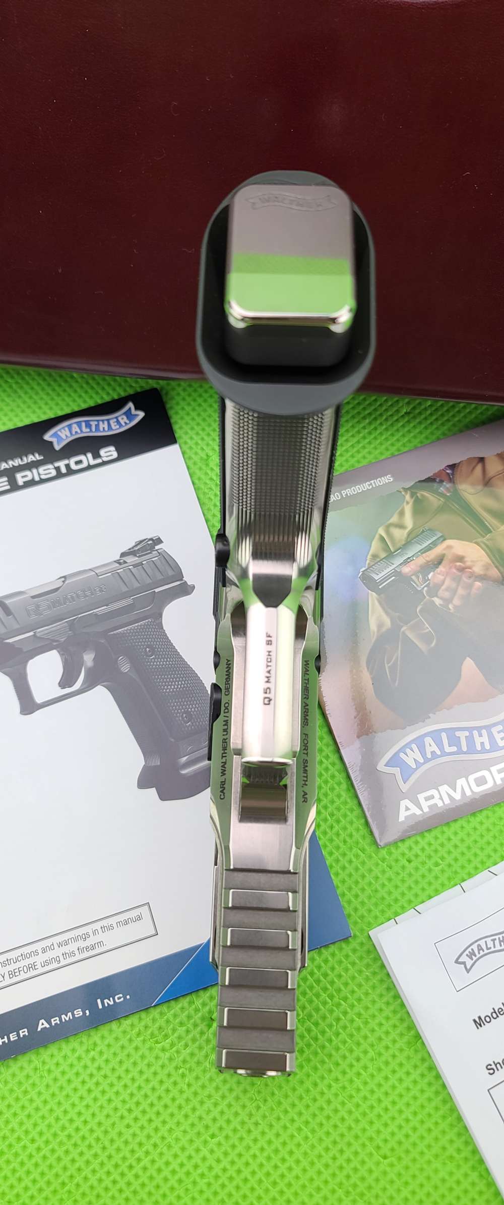 WALTHER PPQ Q5 MATCH 9MM * PATRIOT ENGRAVED * MEISTER SERIES LIMITED -img-26