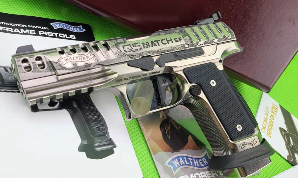 WALTHER PPQ Q5 MATCH 9MM * PATRIOT ENGRAVED * MEISTER SERIES LIMITED -img-8