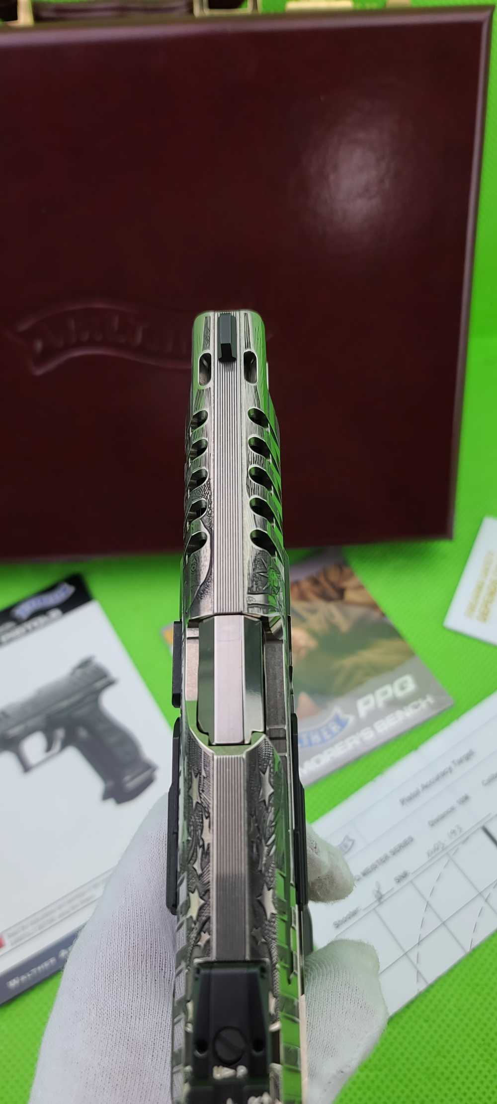 WALTHER PPQ Q5 MATCH 9MM * PATRIOT ENGRAVED * MEISTER SERIES LIMITED -img-18