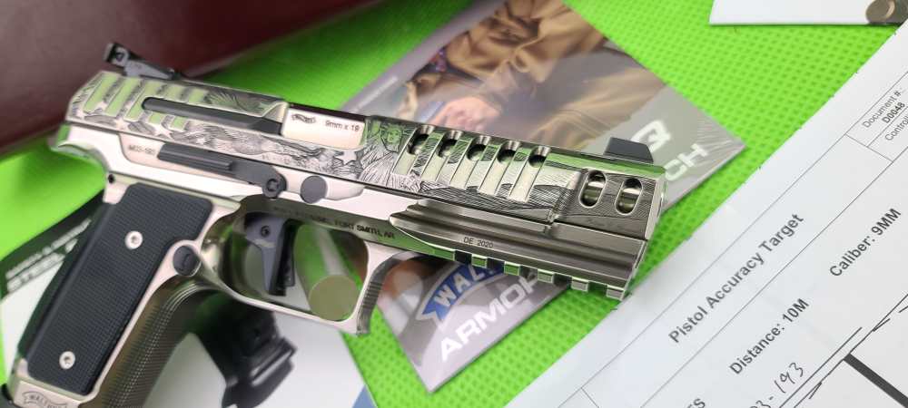 WALTHER PPQ Q5 MATCH 9MM * PATRIOT ENGRAVED * MEISTER SERIES LIMITED -img-14