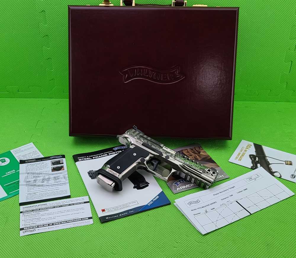 WALTHER PPQ Q5 MATCH 9MM * PATRIOT ENGRAVED * MEISTER SERIES LIMITED -img-3