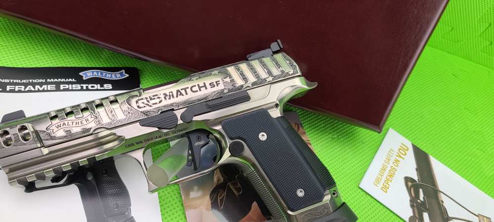 WALTHER PPQ Q5 MATCH 9MM * PATRIOT ENGRAVED * MEISTER SERIES LIMITED -img-10