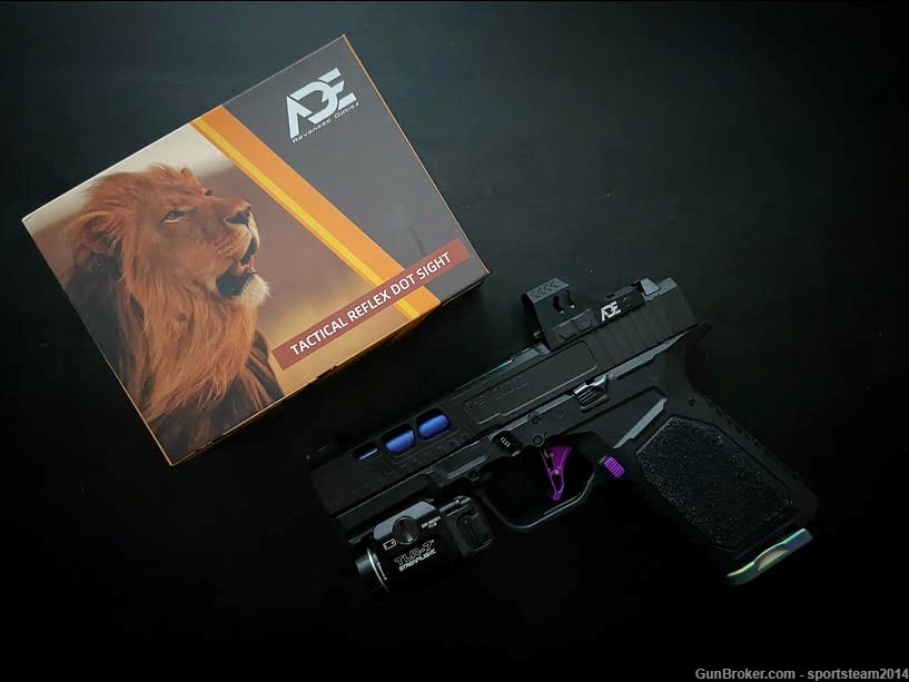 ADE RD3-029 TRUMPET Motion Awake Red Dot For Glock 17 19 26 RMR Cut Slides-img-8