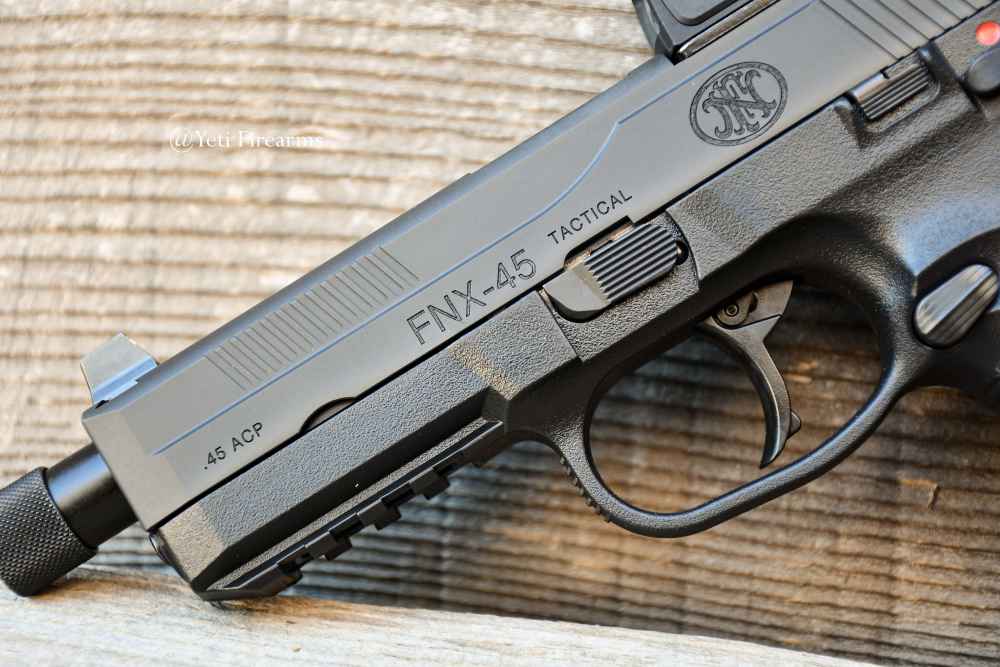 FN FNX-45 Tactical Black .45 ACP W/ RM06 3.25 MOA RMR 15 Round 66966-img-10