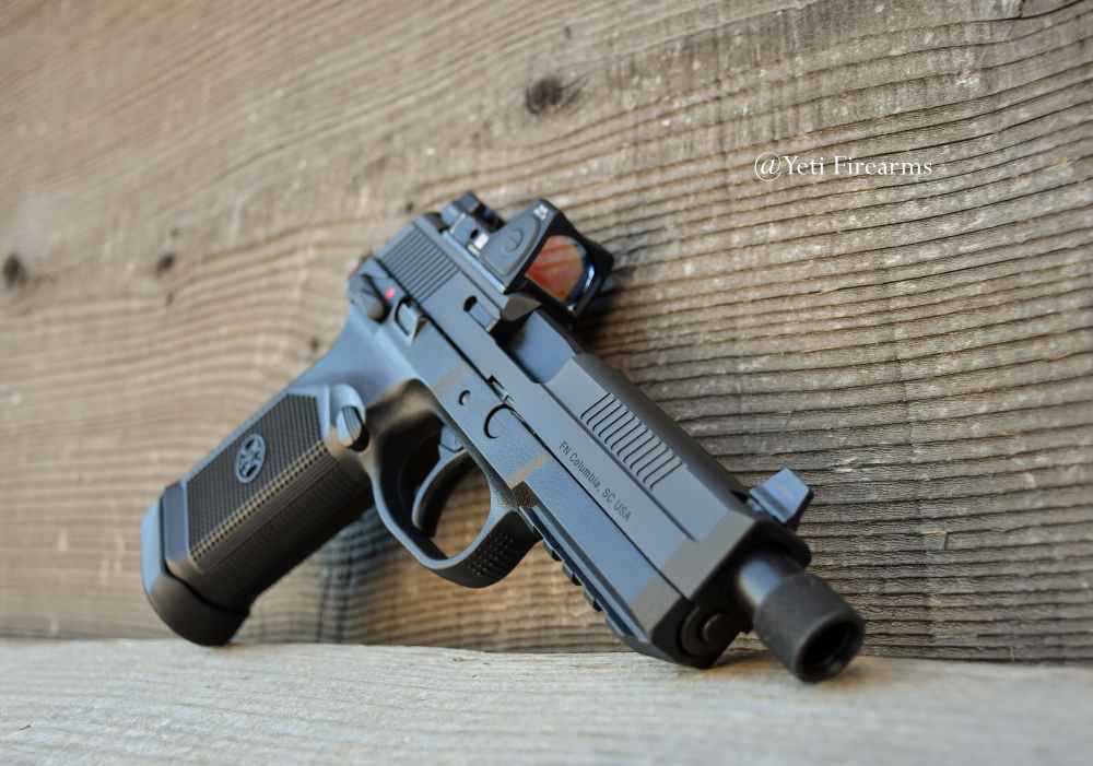 FN FNX-45 Tactical Black .45 ACP W/ RM06 3.25 MOA RMR 15 Round 66966-img-5