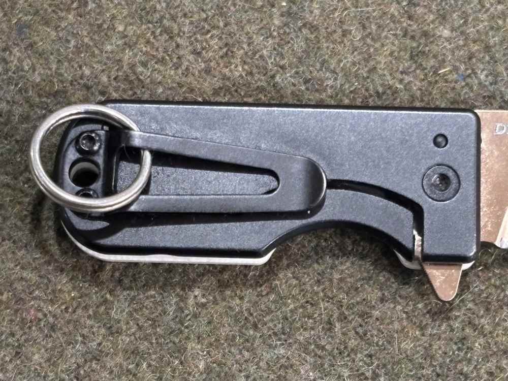 Used - Swedish WESN Knife - Model: Microblade - Bronze D2 Blade - White G10-img-8