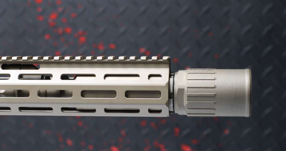 KNIGHTS ARMAMENT SR-25 A2 6.5CRDMR W/ RARE CGS SUPPRESSOR!-img-5