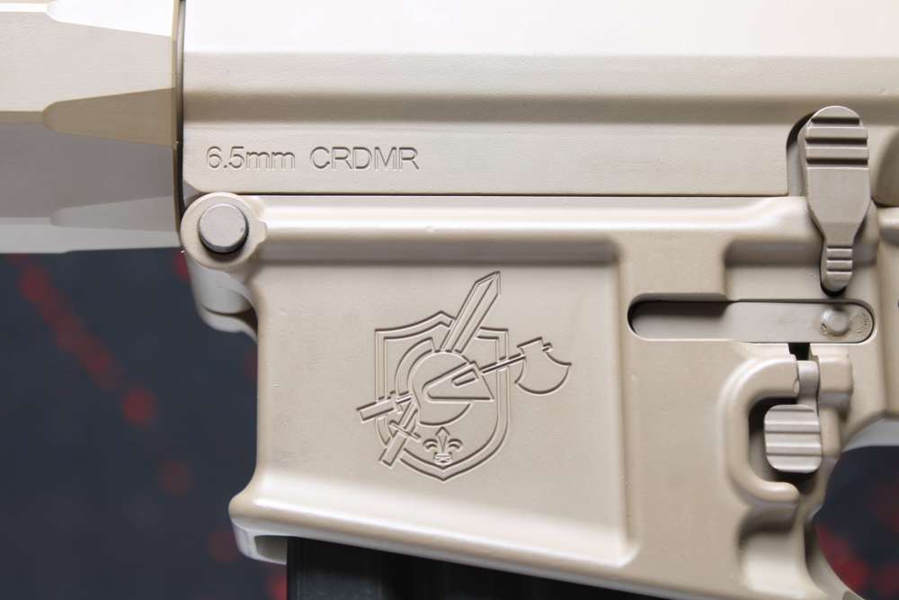 KNIGHTS ARMAMENT SR-25 A2 6.5CRDMR W/ RARE CGS SUPPRESSOR!-img-7