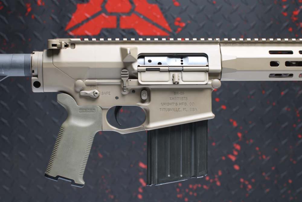KNIGHTS ARMAMENT SR-25 A2 6.5CRDMR W/ RARE CGS SUPPRESSOR!-img-3