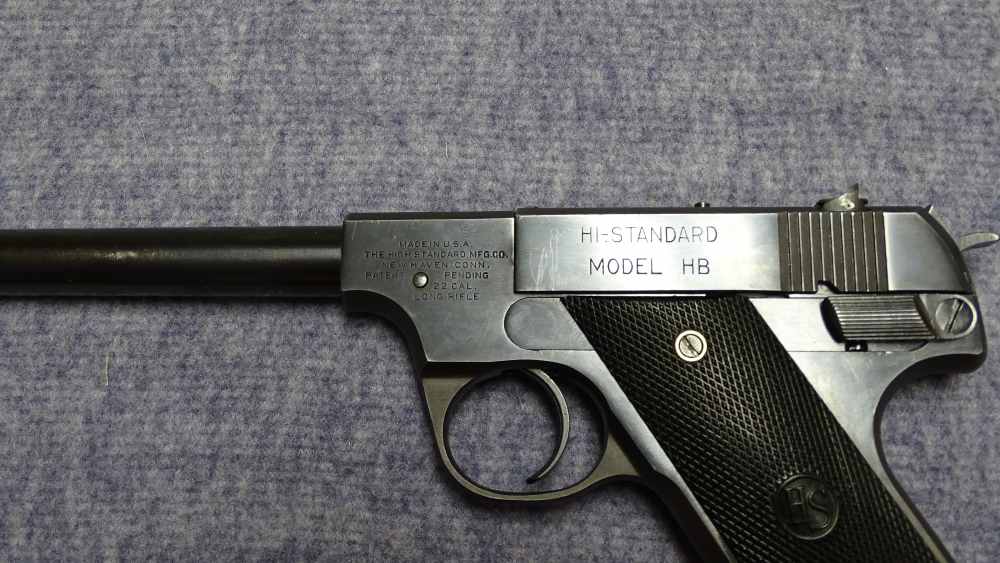 Nice C&R High Standard HB .22 LR 6.75" Pistol Target Hammer-B HD Supermatic-img-6