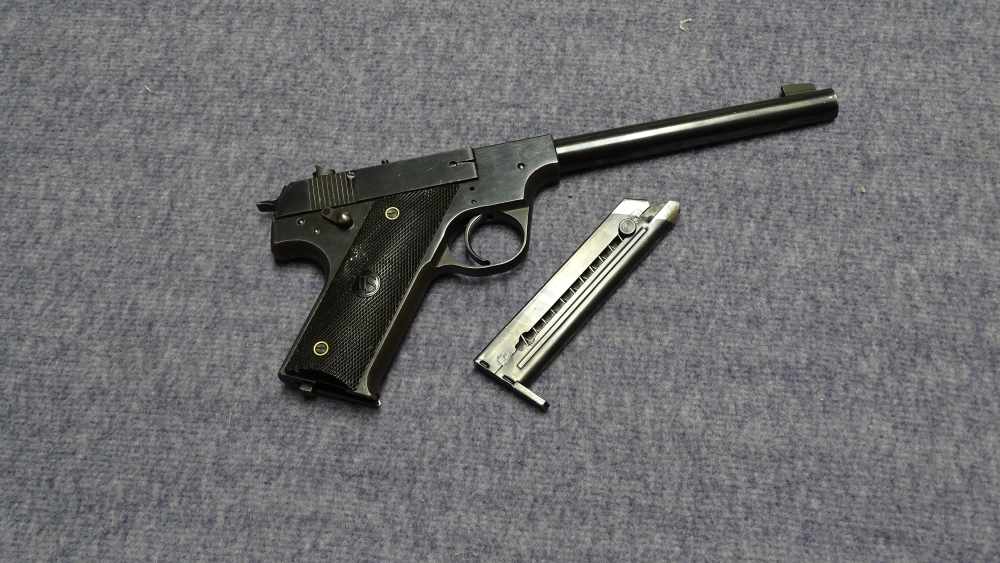 Nice C&R High Standard HB .22 LR 6.75" Pistol Target Hammer-B HD Supermatic-img-0