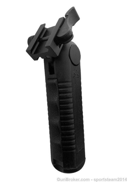G01  5.9" Quick Release 5-Position Foregrip +Egonomic Rubber Grip Picatinny-img-1