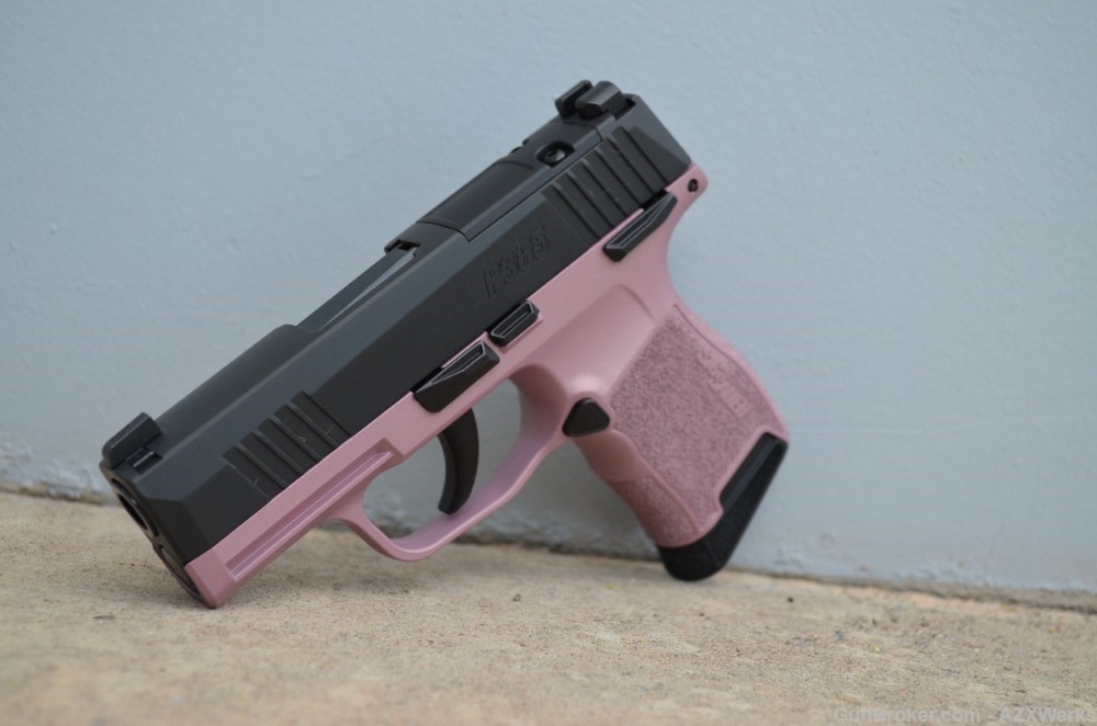 Sig Sauer P365 X-Werks Champagne Pink Xray3 night sights 365 New Optic Read-img-1