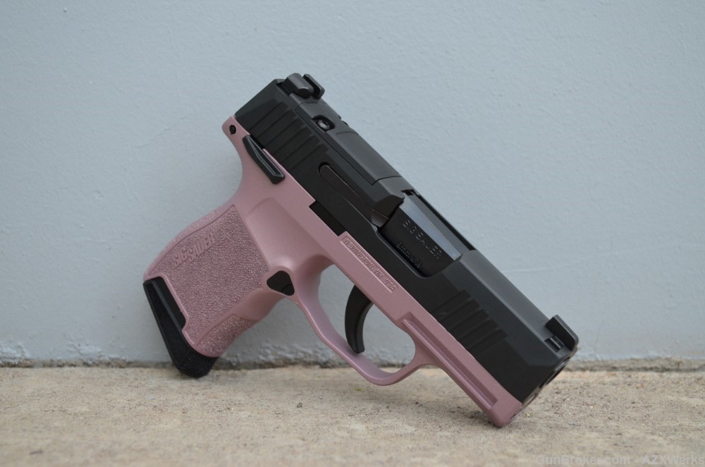Sig Sauer P365 X-Werks Champagne Pink Xray3 night sights 365 New Optic Read-img-2