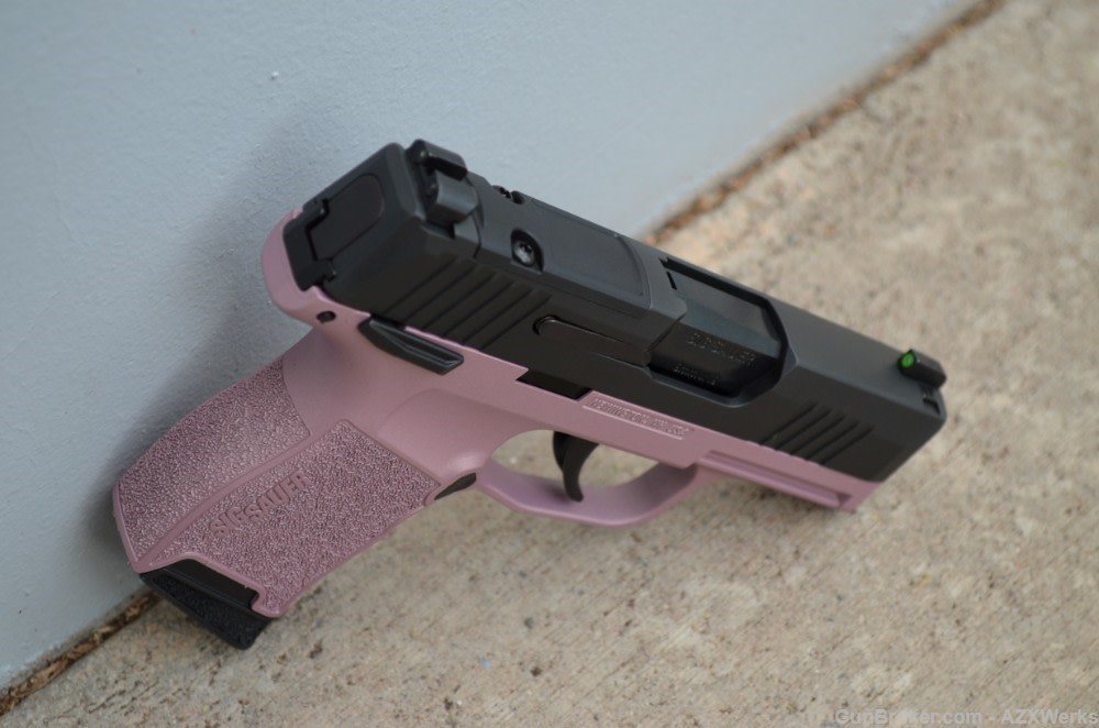Sig Sauer P365 X-Werks Champagne Pink Xray3 night sights 365 New Optic Read-img-3