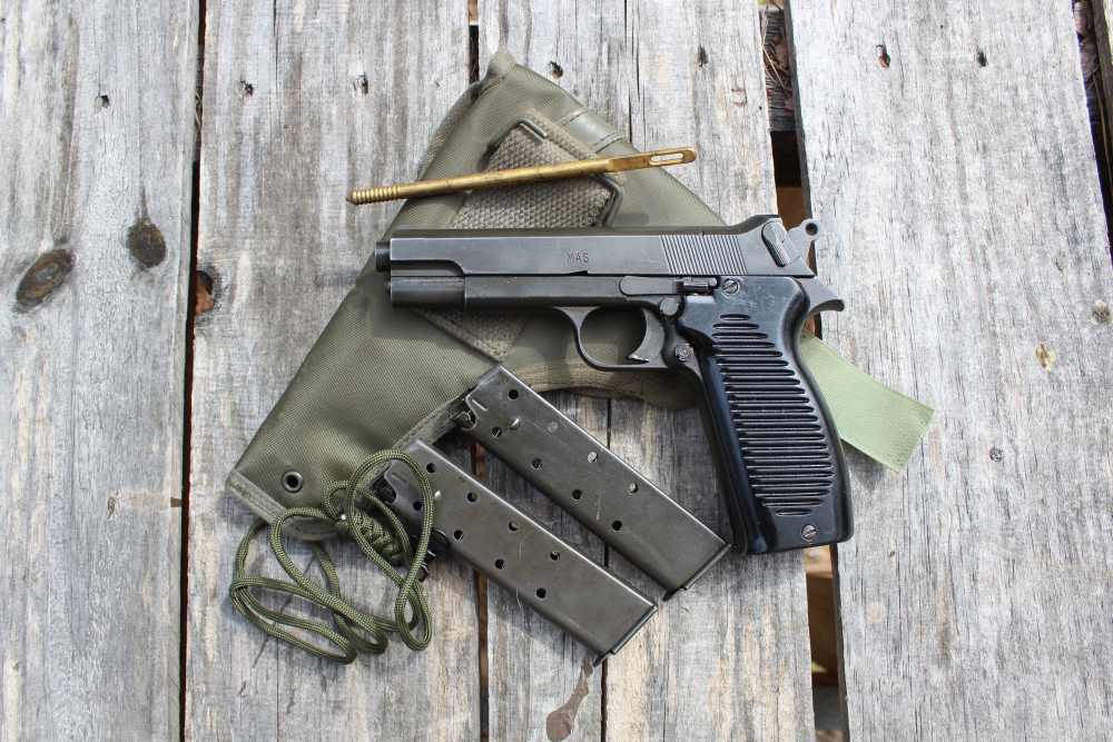 C&R French MAS Mle 1950 9mm Pistol Rig 2-Mags Holster+More PA50 MAC50 M1950-img-1