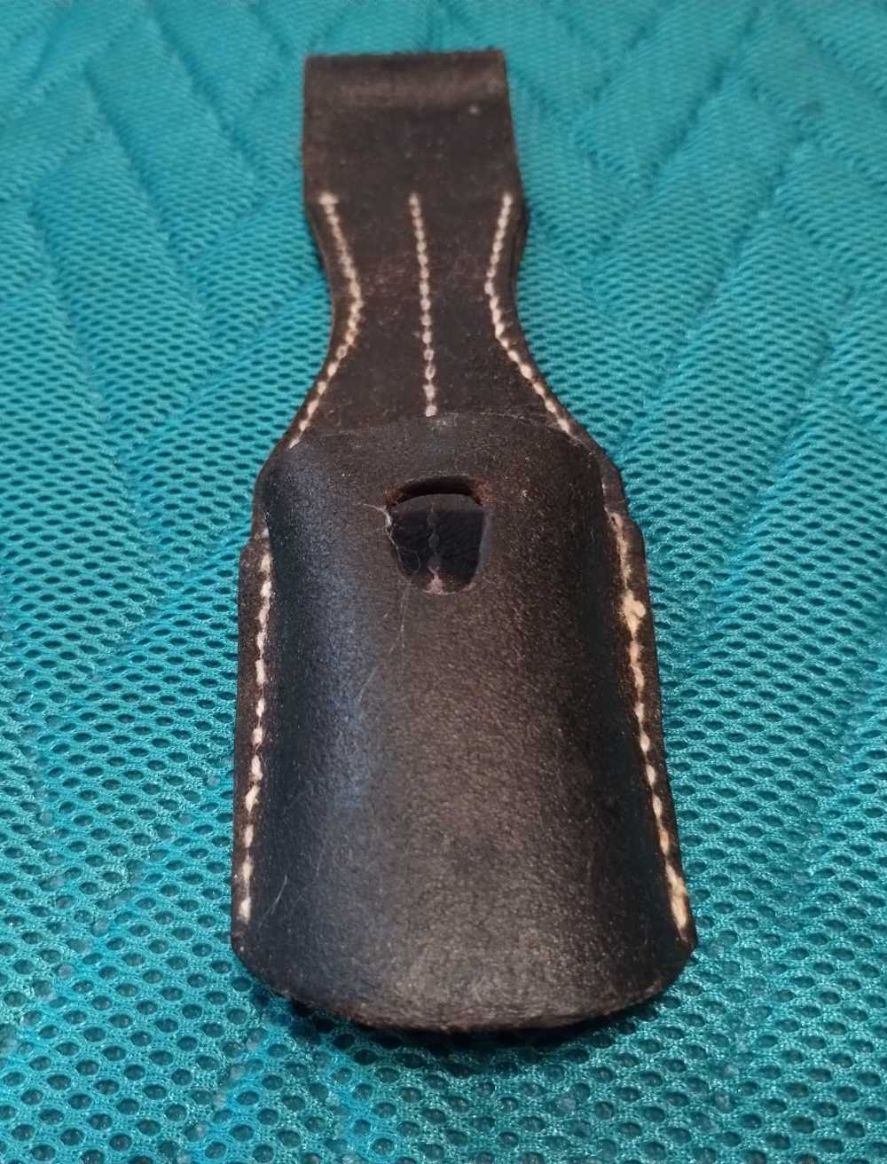 German K98 leather bayonet frog, nice!-img-0