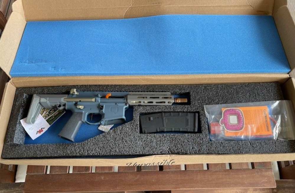 Q Honey Badger 2.0 Blue 300 BO SBR LayAway Option HB-300BLK-7IN-SBR-BLU-img-0